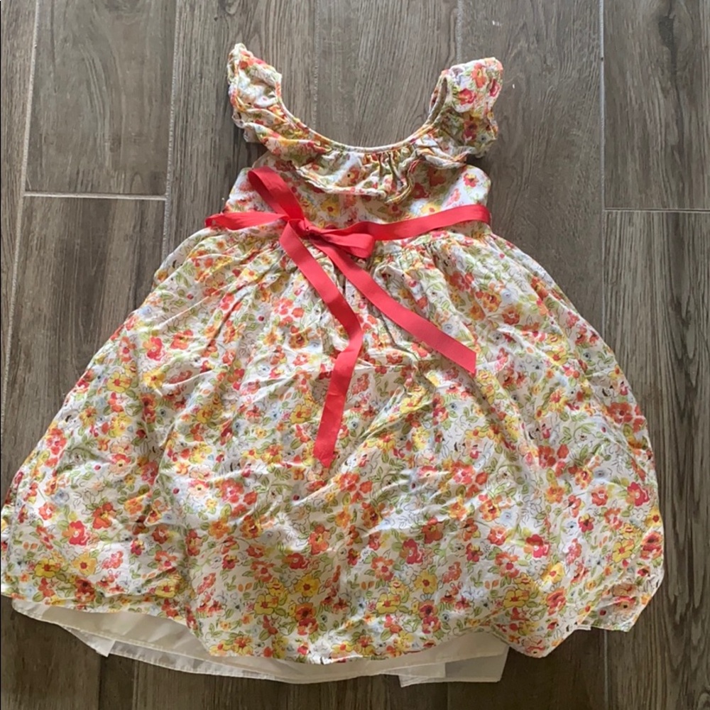 Laura Ashley floral Easter dress